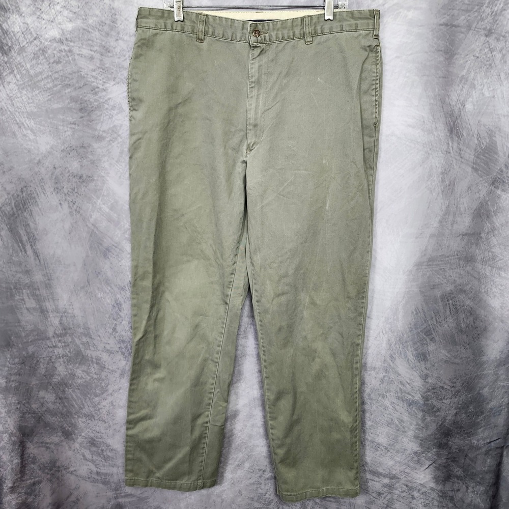 Vintage Polo Ralph Lauren Olive Green Chino Pants Mens 38x31 Army Trousers